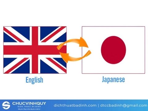 Dịch tiếng Anh sang Nhật chuyên nghiệp tại Dịch thuật Ba Đình