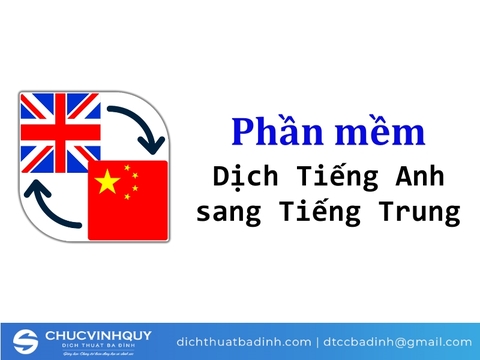 7 Phần mềm dịch tiếng Anh sang tiếng Trung tốt nhất hiện nay