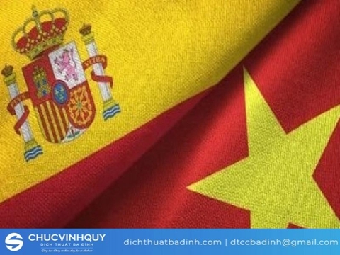 Dịch tiếng Tây Ban Nha sang tiếng Việt đáp ứng tiêu chuẩn