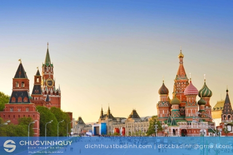 Dịch thuật công chứng tiếng Nga - Cam kết chất lượng tại Chúc Vinh Quý