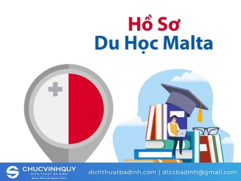 Hồ sơ du học Malta cần chuẩn bị những gì?