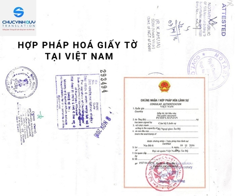 Hợp pháp hoá lãnh sự giấy tờ tài liệu của Việt Nam để sử dụng ở nước ngoài.