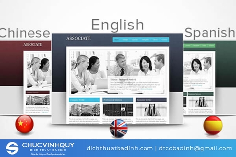 Kỹ năng phiên dịch website từ dịch thuật Chúc Vinh Quý