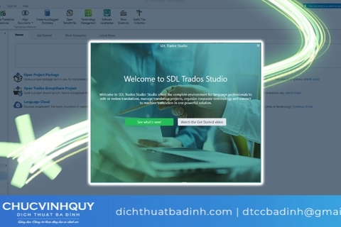 Bạn đã biết cách sử dụng phần mềm dịch SDL Trados Studio để dịch thuật chưa? 