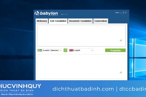 Phần mềm dịch thuật offline chuyên nghiệp, xịn sò không thể bỏ qua