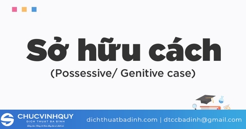 Cách dùng sở hữu cách trong tiếng anh đơn giản