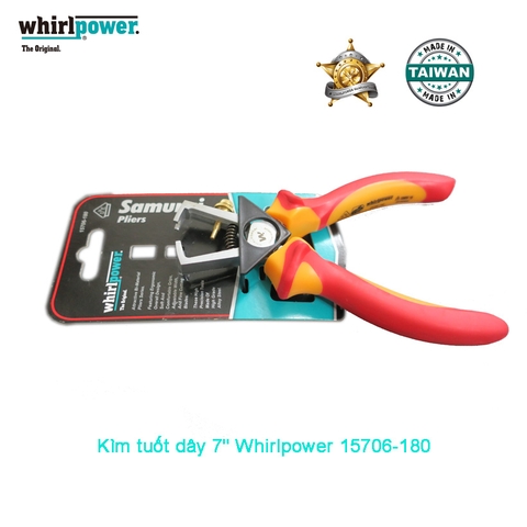 Kìm Tuốt Dây Điện Whirlpower 15706-180