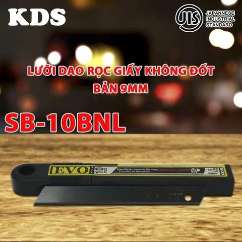 Lưỡi Dao Rọc Giấy Không Đốt KDS SB-10BNL