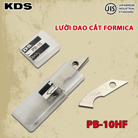 Lưỡi dao cắt mica mũi cong KDS PB-10