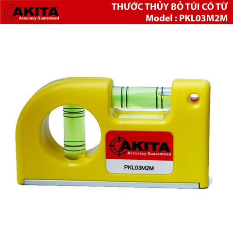 Thước thủy có từ Akita PKL03M2M