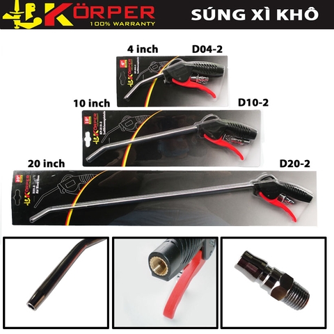 Súng xịt bụi Körper