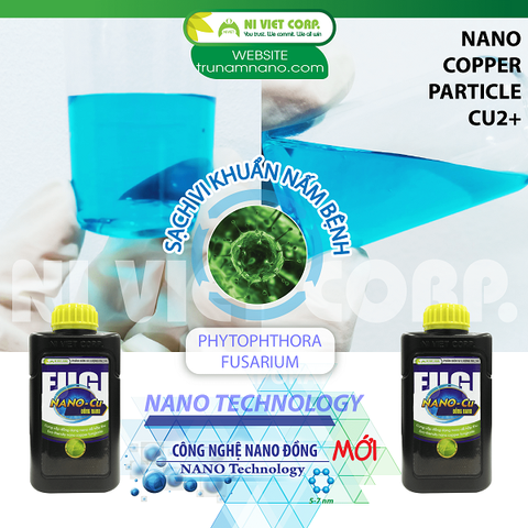 Báo cáo kết quả khảo sát hiệu lực của chế phẩm nano đồng (nano copper) FUGI NANO-Cu đối với nấm bệnh Phytophthora sp.
