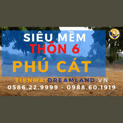 350m2 sát trục chính tại thôn 6, Phú Cát, Quốc Oai quá đẹp | ĐẤT NỀN QUỐC OAI | TIẾN MAI DREALAND