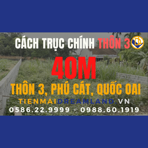đất nền quốc oai