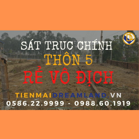 200m2 Full thổ cư tại thôn 5, PHÚ CÁT, QUỐC OAI rẻ VÔ ĐỊCH | ĐẤT NỀN QUỐC OAI | TIẾN MAI DREALAND