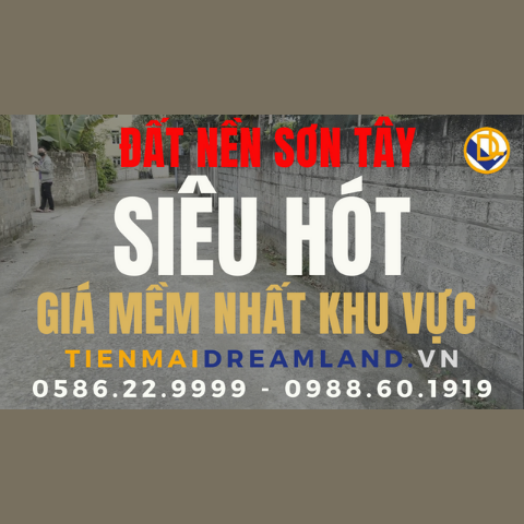 đất nền sơn tây