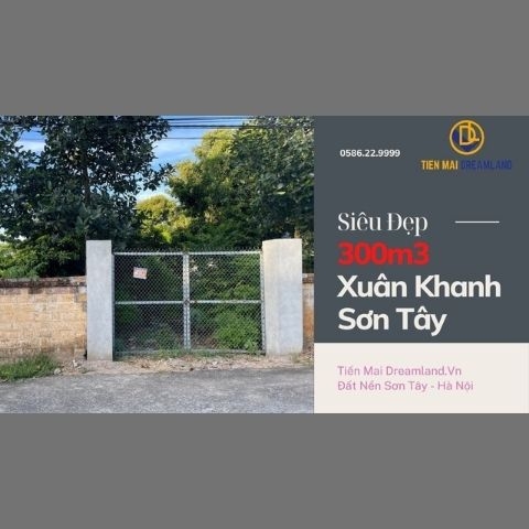 đất nền sơn tây
