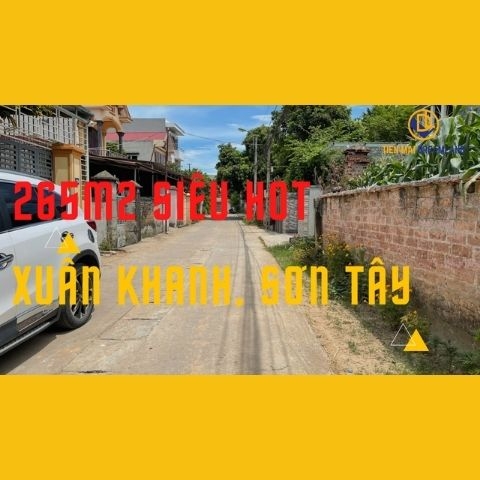 đất nền sơn tây