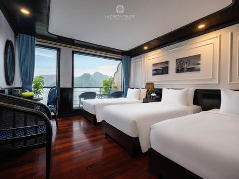 La Casta Cruise: 2 days-1 night/ 3 days-2 nights (Hanoi- Halong Bay/ Lan Ha Bay- Tuan Chau)-3,000,000 VND