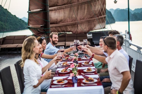 Bhaya Classic Cruise: 2 days-1 night/ 3 days- 2 nights (Hanoi- Halong Bay- Tuan Chau)-2,500,000 VND.
