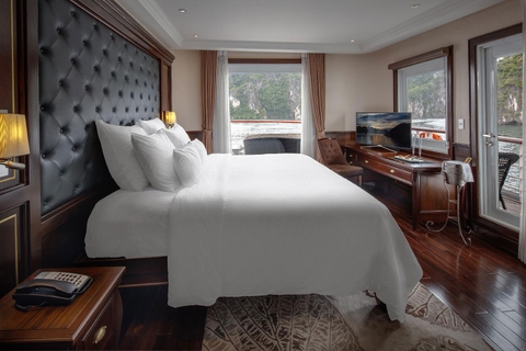 Paradise Elegance Cruise: 2 days-1 night/ 3 days- 2 nights (Hanoi- Halong Bay- Tuan Chau)-4,300,000 VND