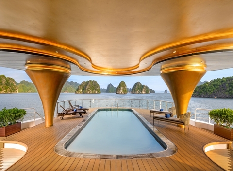 Sea Stars Cruise- 2 days-1 night/ 3 days- 2 nights (Hanoi- Halong/Lan Ha Bay- Tuan Chau)-5,900,000 VND.