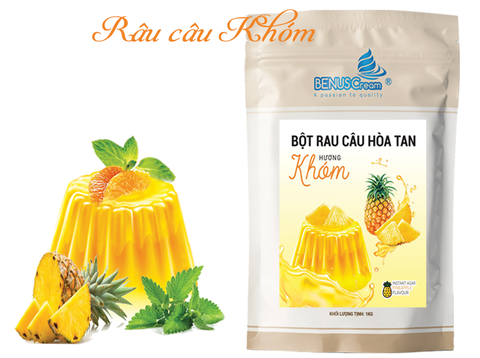 Bột rau câu vị khóm Benuscream - 1kg