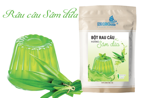 Bột rau câu vị Sâm dứa Benuscream - 1kg