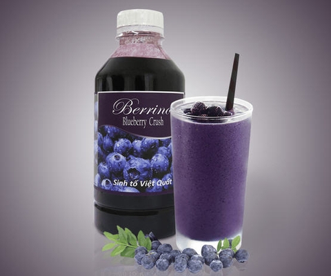 Sinh tố Việt quất ( Blueberry ) – chai 1L - BERRINO