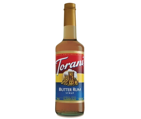 Syrup Torani Bơ Rum 750ml