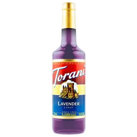 Syrup Torani Lavender 750mL (oải hương)
