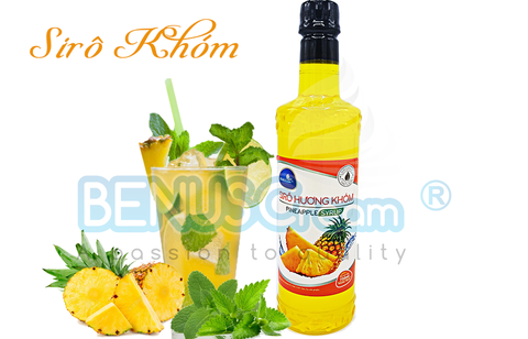 Sirô hương khóm 750ml benuscream