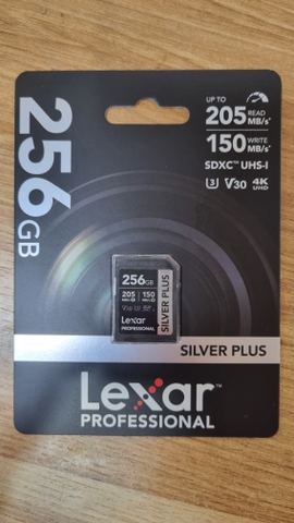 Thẻ SD Lexar Professional Silver Plus