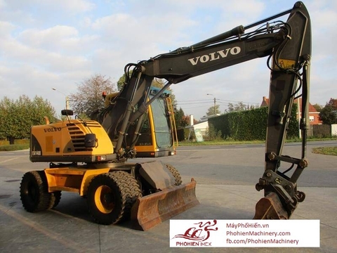 Máy xúc Volvo EW140B năm 2005