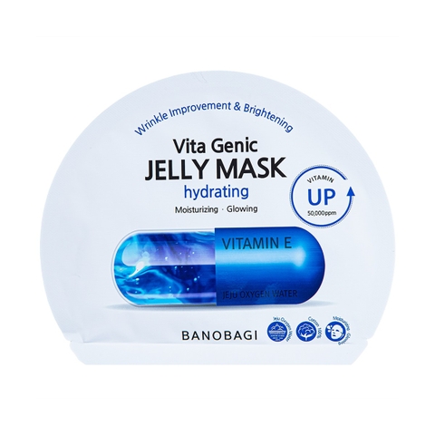 Mặt nạ Vita Genic Jelly Mask Hydrating VITAMIN E - xanh dương- cấp ẩm tức thì