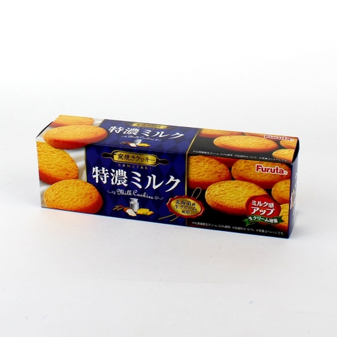 Bánh Quy Furuta vị Bơ , sữa hộp 120gr 12 bánh ( xanh dương)