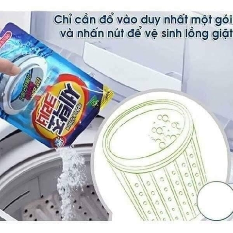 Bột tẩy lồng máy giặt Sandokkaebi Hàn Quốc 450g