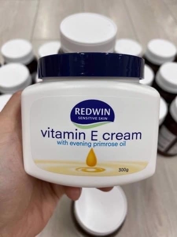 Kem dưỡng Vitamin E và tinh chất hoa anh thảo Redwin Úc 300g