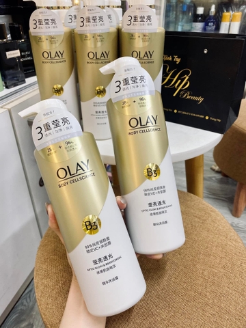 Sữa Tắm Dưỡng Trắng Da OLAY B3 + Vitamin C 500g