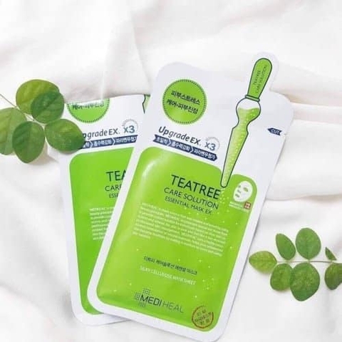 Mặt Nạ Ngăn Ngừa Mụn MEDIHEAL TEATREE CARE SOLUTION ESSENTIAL MASK EX 24ml