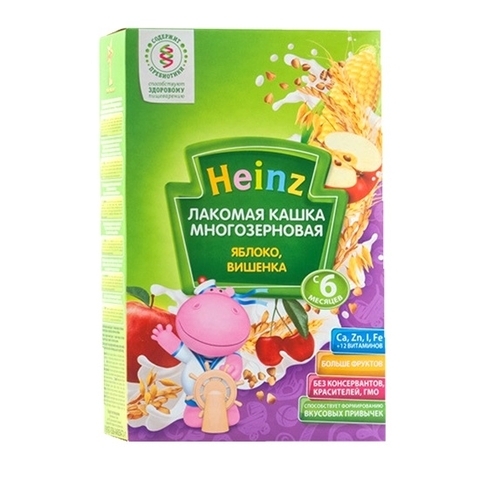 Bột ăn dặm Heinz Nga vị sữa yến mạch táo 200g (6M)