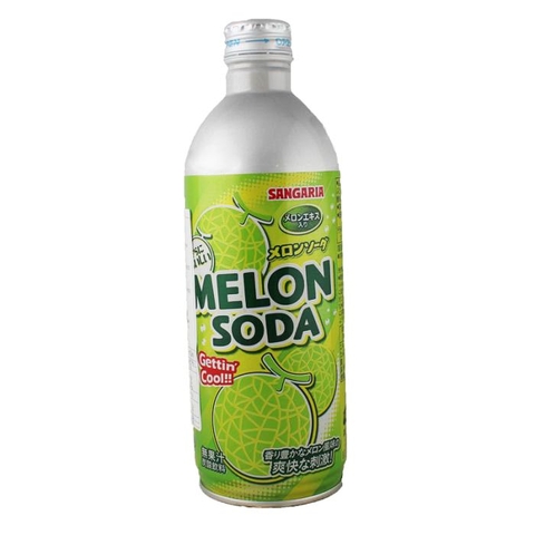 Nước Soda vị dưa lưới Sangaria