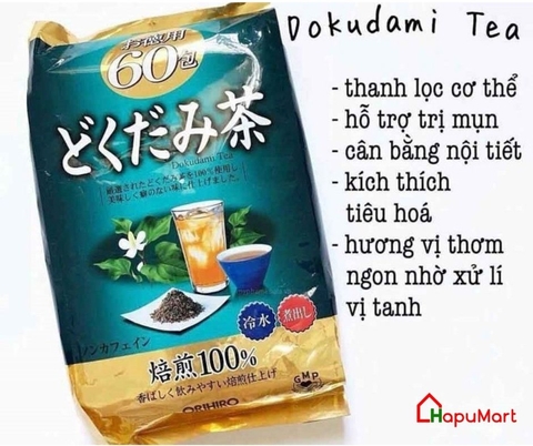 Trà thải độc diếp cá Dokudami Orihiro