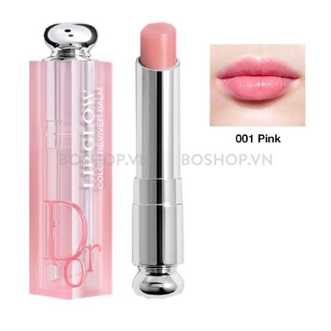 Son Dưỡng Môi Dior Ladies Addict Lip Glow Reviving Lip Balm 001 Pink