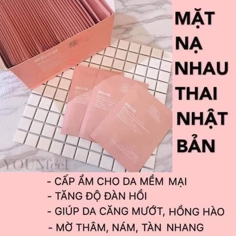 Mặt Nạ Tế Bào Gốc Nhau Thai Rwine Beauty Steam Cell Placenta Mask Nhật Bản