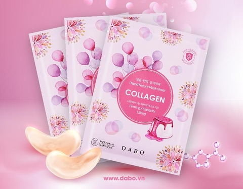 Mặt nạ Dabo cao cấp tinh chất Collagen (23G)