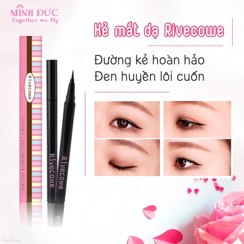 Kẻ mắt dạ chống nước Rivecowe