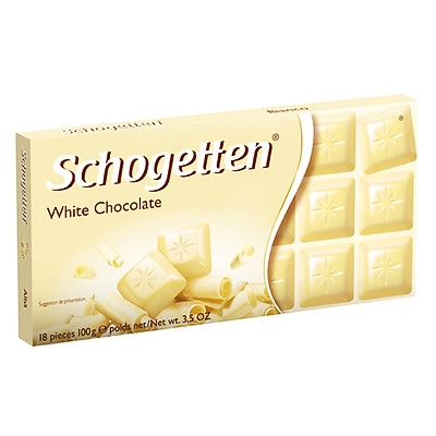 Sôcôla  thanh 13 vị Schogetten White chocolate- 100g