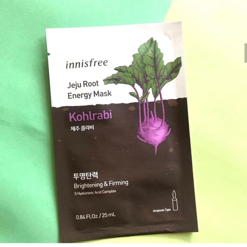 Mặt nạ innisfree jeju root Energy Mask - vị su hào