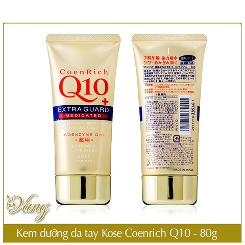 Kem Dưỡng Da Tay Thảo Dược Kose Coen Rich Q10 80g